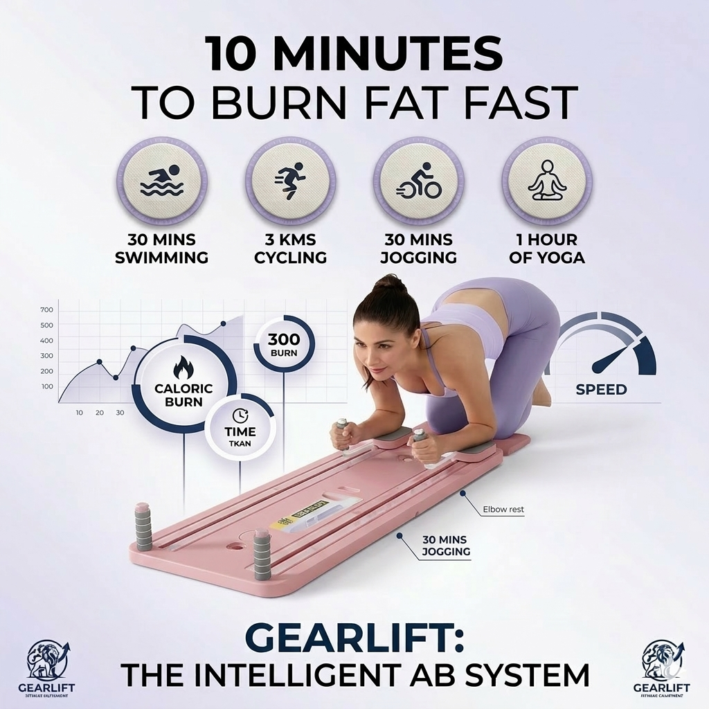 TerraGym Pilates Board - Tabla Multifuncional de Ejercicio con Bandas de Resistencia